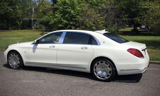 Rent Maybach White via Limo for my Prom