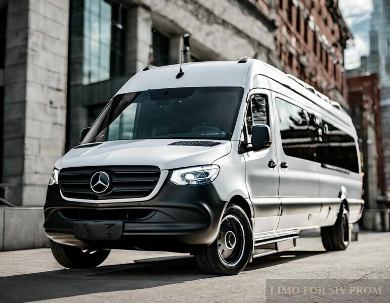 Renting Mercedes Sprinter party bus White Online