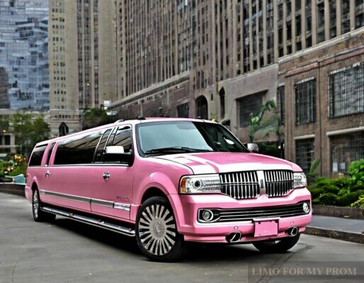 Prom Limo Rental: Lincoln Navigator-Pink