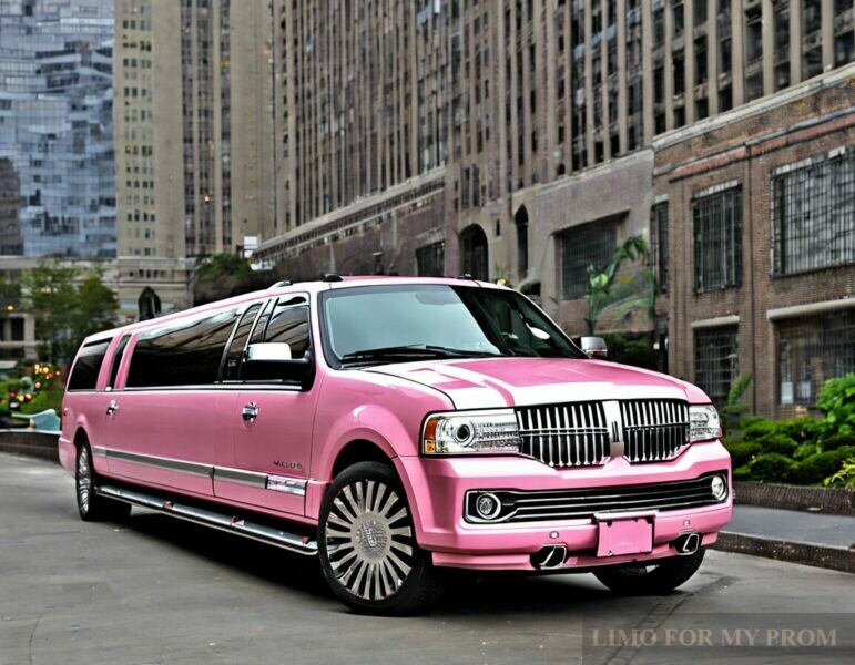 Prom Limo Rental: Lincoln Navigator-Pink